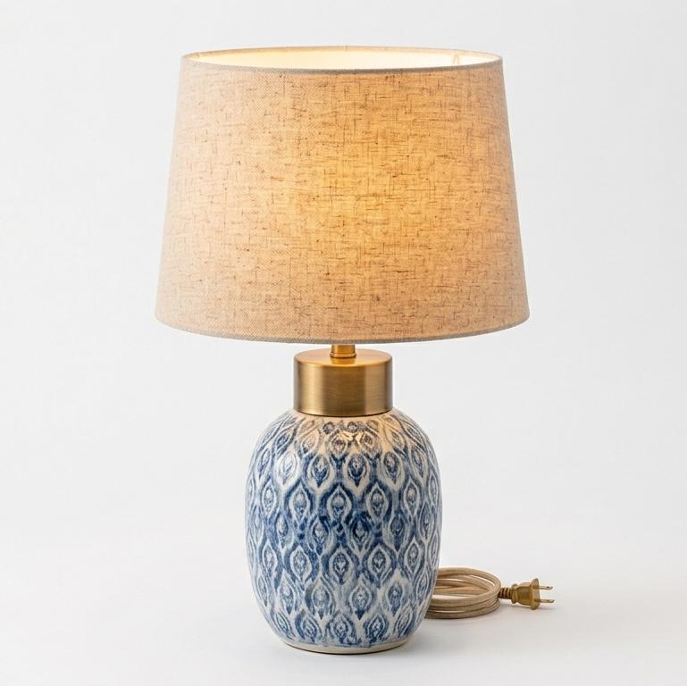 Patterned Table Lamp