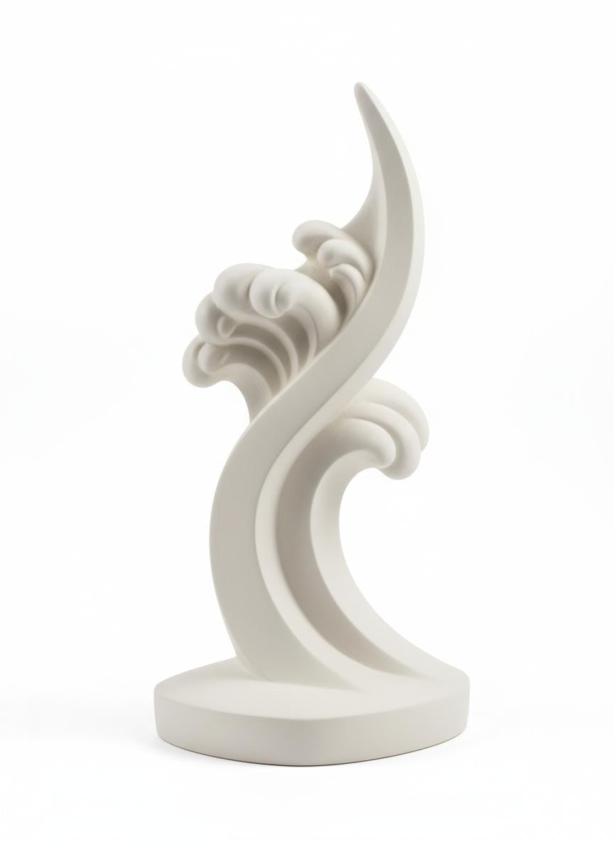 Abstract Wave Decor Sculpture